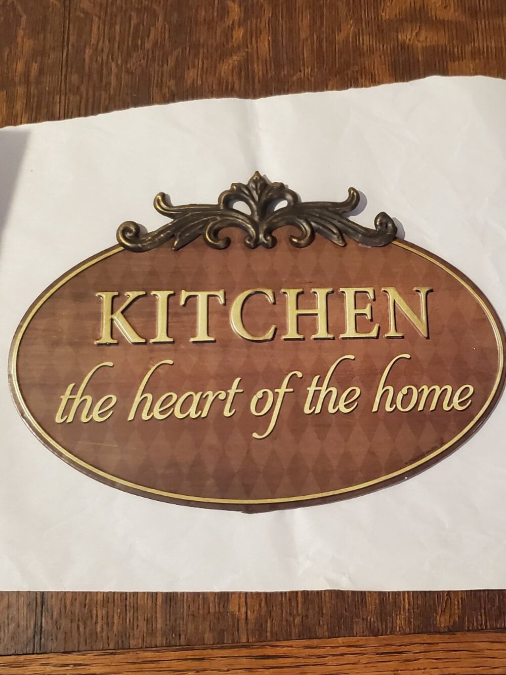 Kitchen the heart of the home Wall Decor Sign